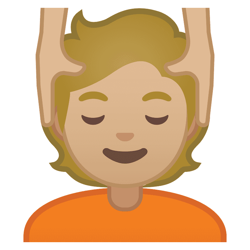 Person Getting Massage Free Vector Emoji On Creazilla