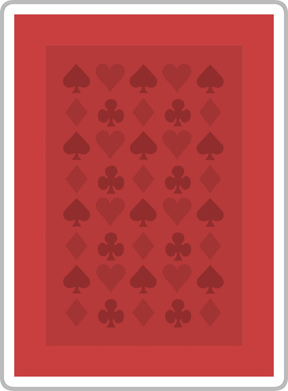 Red Card Back Free Vector Icons On Creazilla