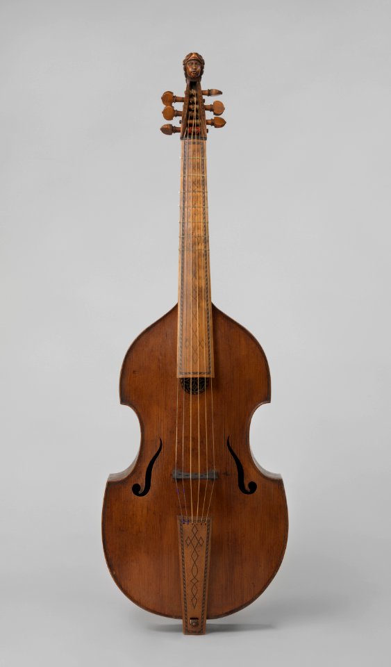 Bas Viola Da Gamba En Strijkstok Hendrik Jacobs Ca 1680 Traditional