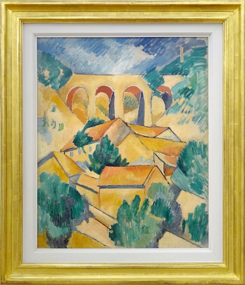 Le viaduc à l Estaque Georges braque 1908 Centre Pomp Free