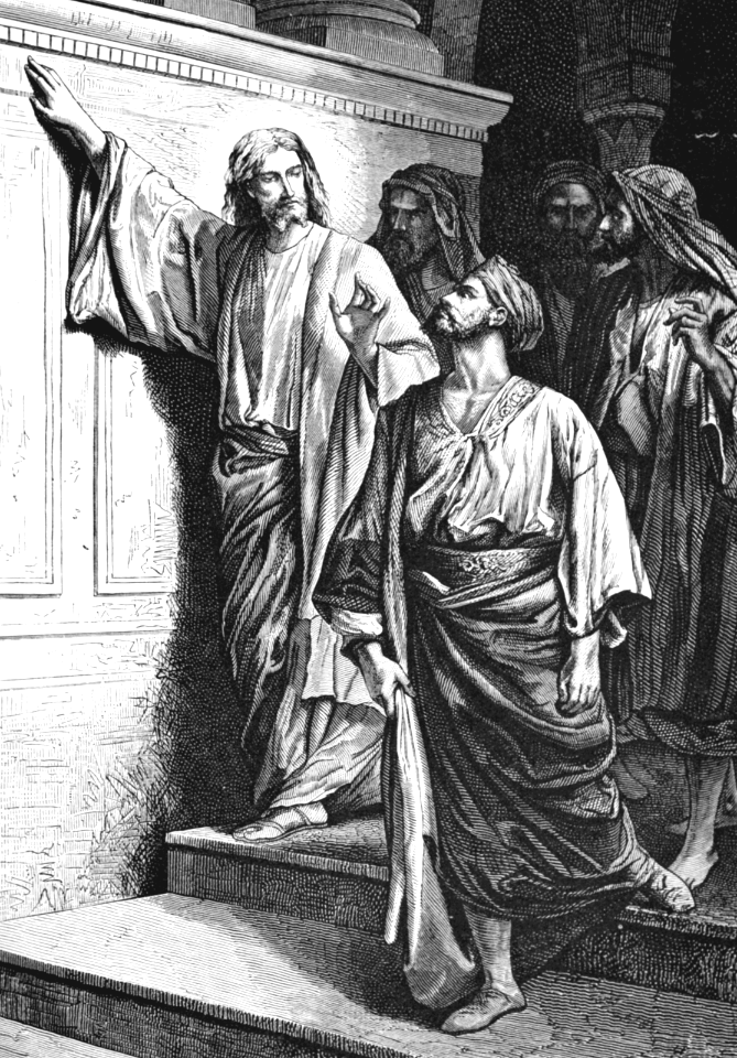 076 Jesus Foretells The Destruction Of The Temple Free Stock