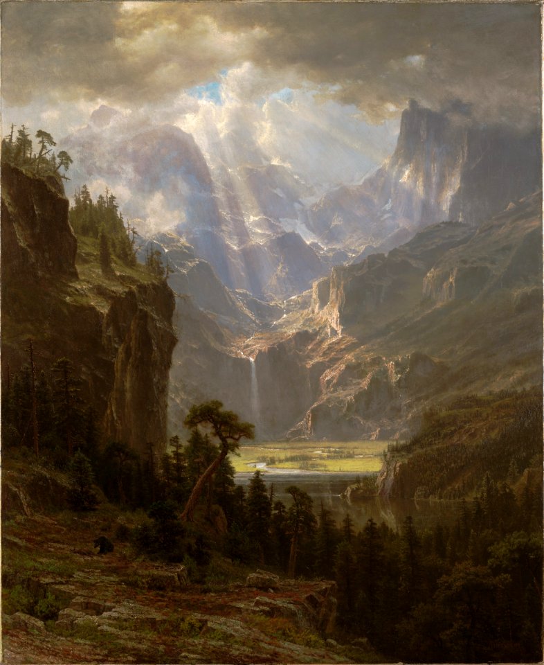 Albert Bierstadt Rocky Mountains Lander S Peak 1895 698 Fogg