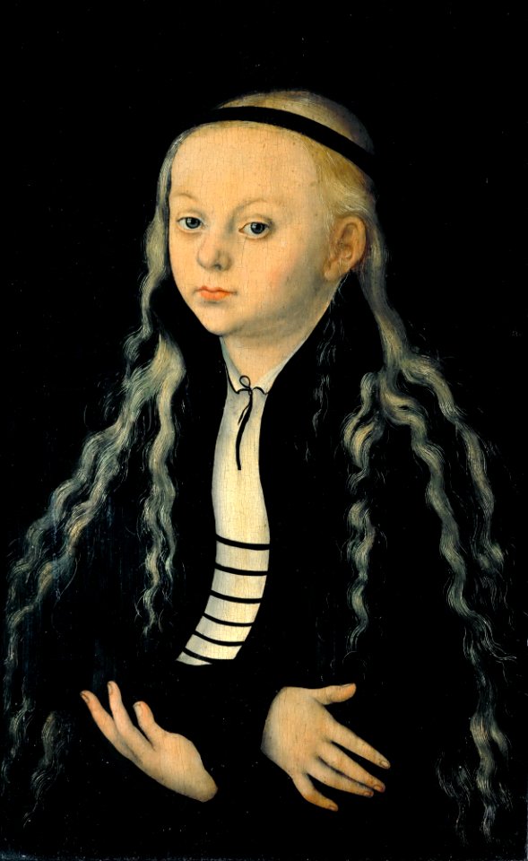 Lucas Cranach D Portr T Vermutlich Von Magdalena Luther Mus E Du