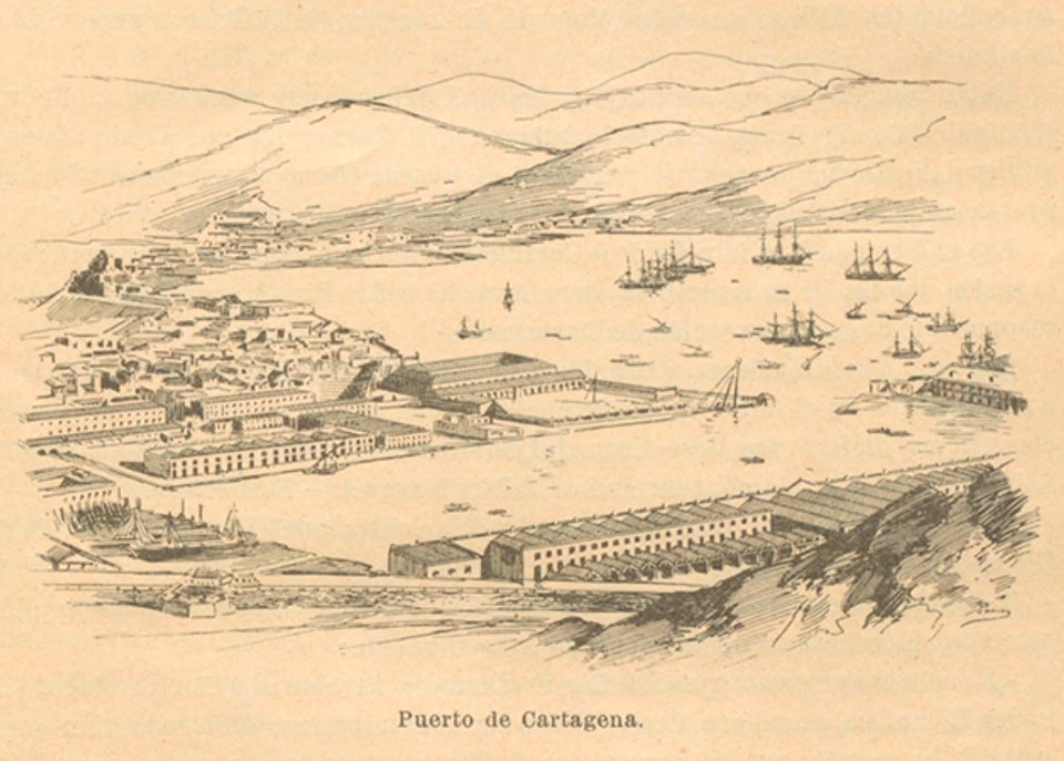 Historia De Espa A En El Siglo Xix Vol Puerto De Cartagena