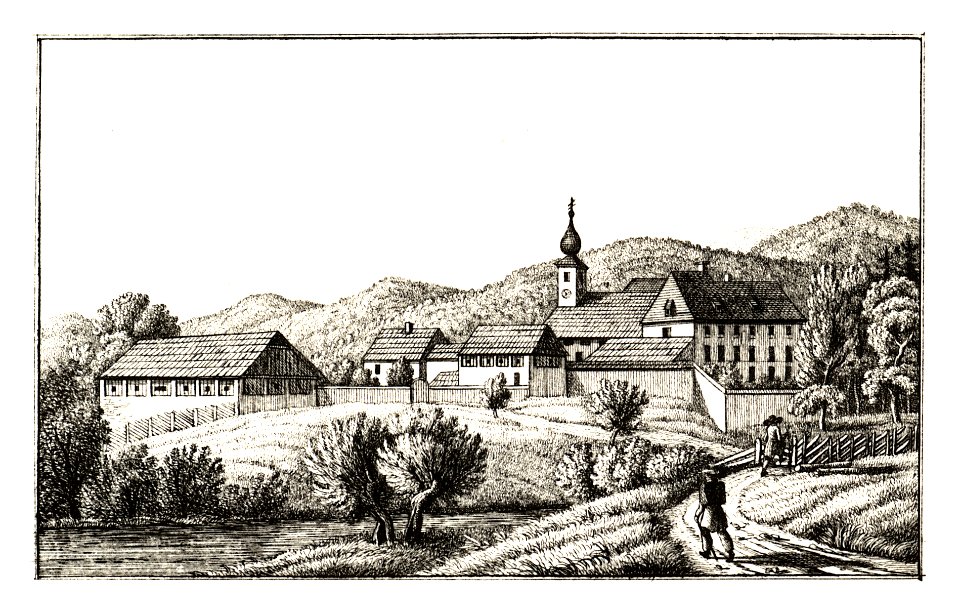 347 Zeiring Propstei St Oswald Möderbrugg J F Kaiser Lithografirte