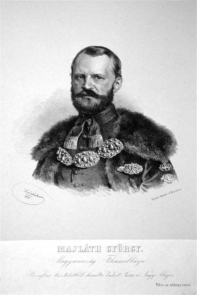 Georg von Majláth junior Litho Free Stock Illustrations Creazilla