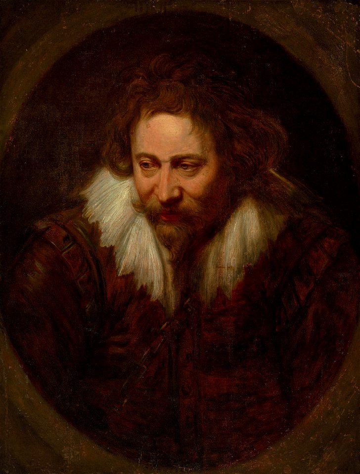 Follower Of Anthony Van Dyck Portrait Of An Unknown Man Tweede Kwart