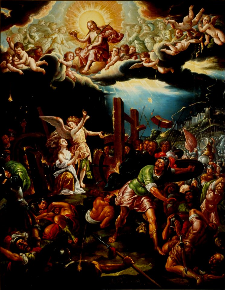 Hipólito de Rioja The Martyrdom of Saint Catherine of Alexandria