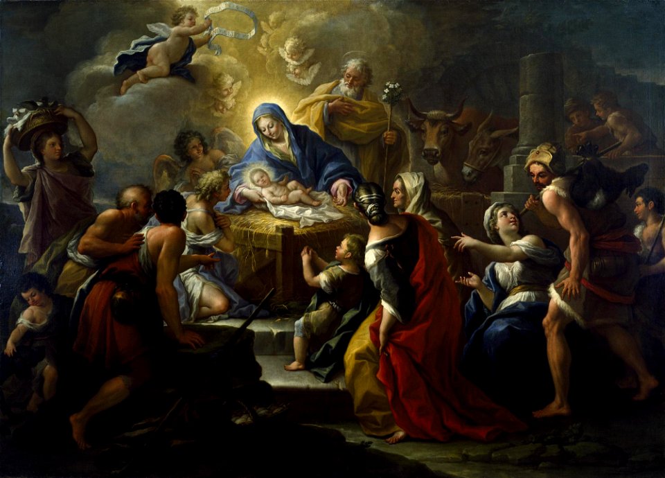 Paolo De Matteis The Adoration Of The Shepherds Dallas