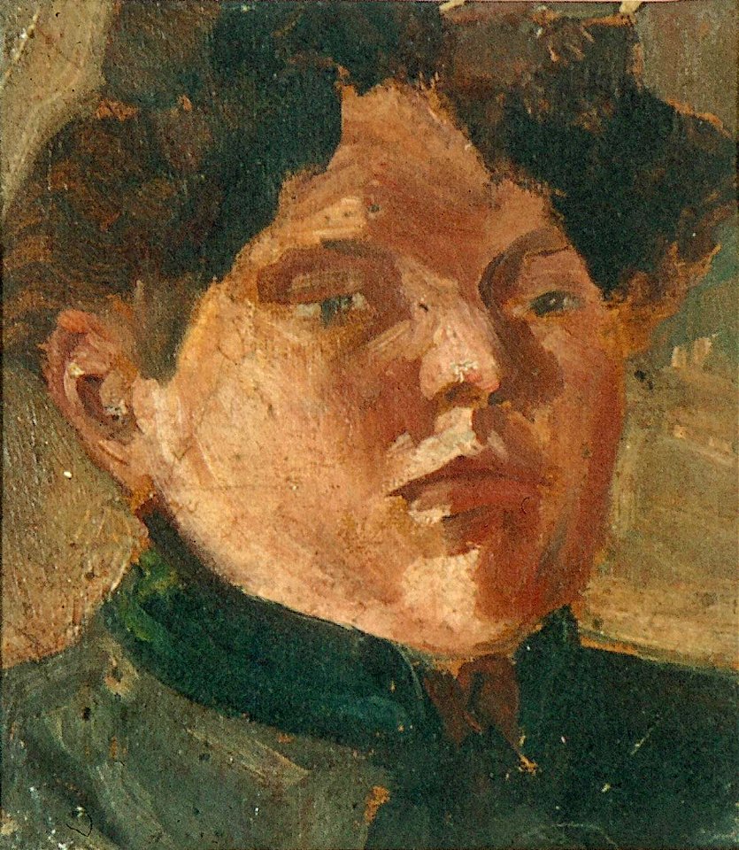 Portrait Of Agnita Feis By Theo Van Doesburg Centraal Museum Ab