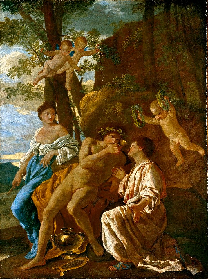 Nicolas Poussin L Inspiration Du Po Te Nieders Chsisches