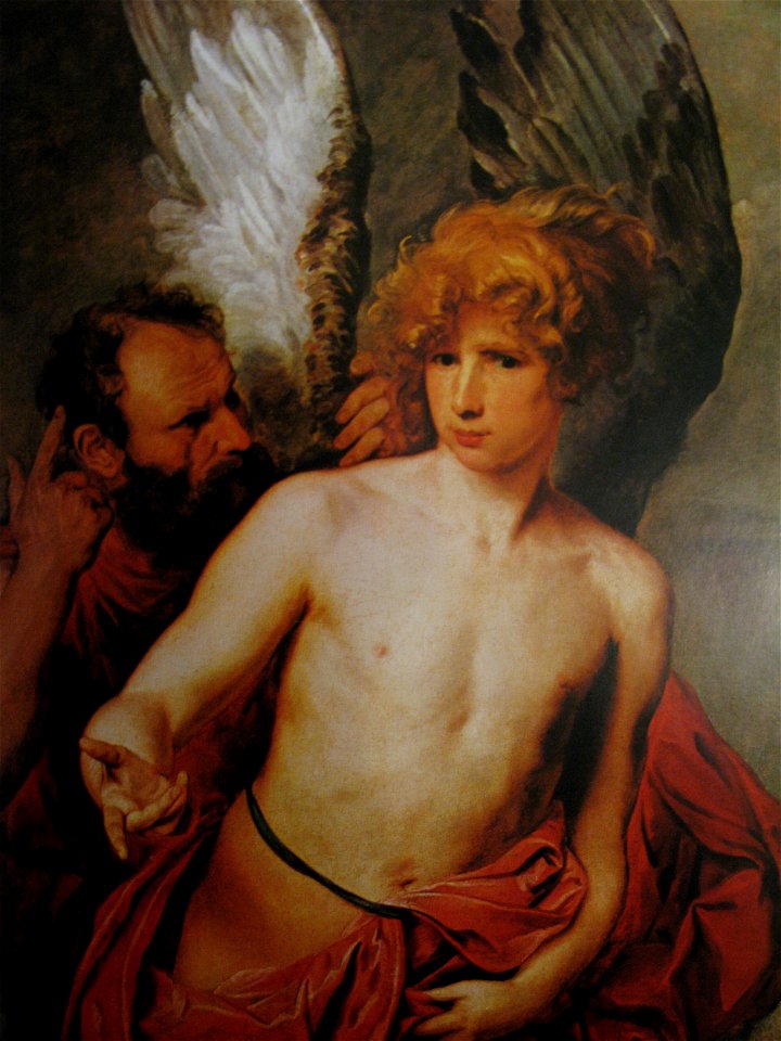 Daedalus And Icarus By Van Dyck Free Stock Illustrations Creazilla