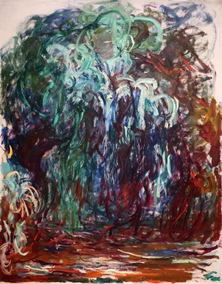 Weeping Willow By Claude Monet Mus E Marmottan Monet