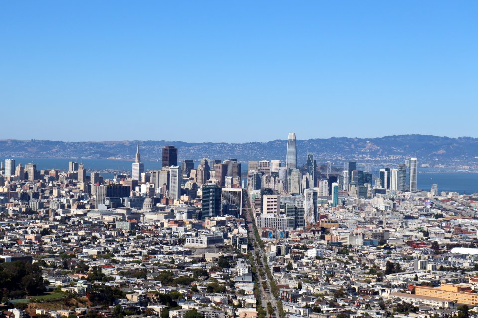 View Of San Francisco From Twin Peaks Free Stock Photos Creazilla