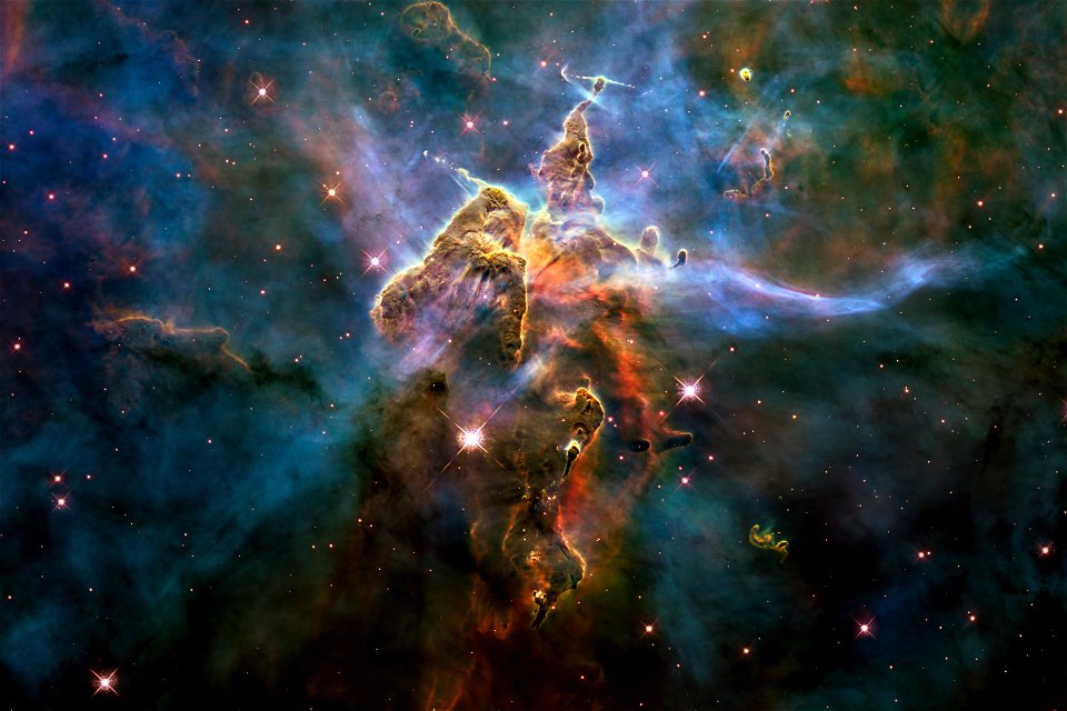 Carina Nebula Mystic Mountain Free Stock Photos Creazilla