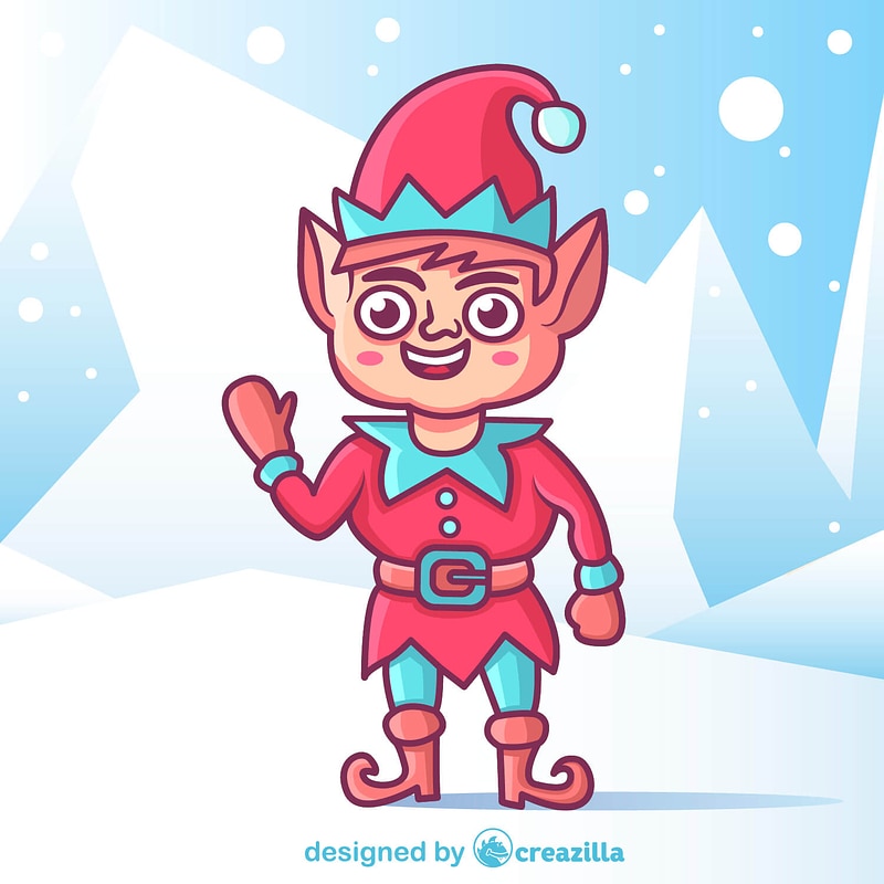 Christmas Elf Free Vector Images On Creazilla