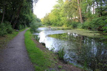 Pond at Zwingerwall in Goslar photo