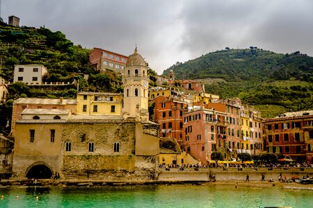 Amalfi coast buildings scenic photo