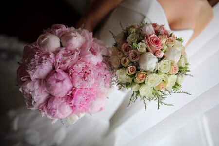 Flower wedding bouquet photo