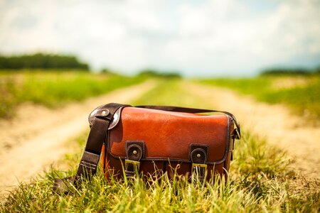 Country lane leather nature