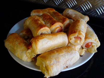 Puff pastry nutrition food