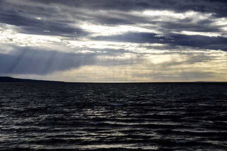 Waters and sunlight on Lesser Slave Lake