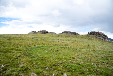 Three clumps on the hill of Rock Cut photo