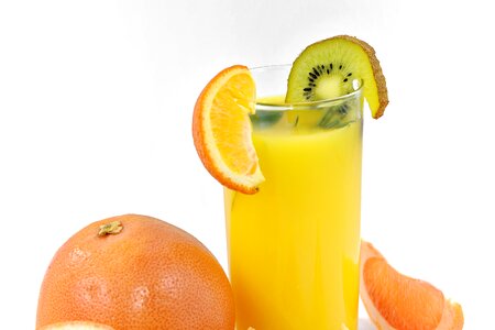 Antioxidant aroma fruit cocktail photo
