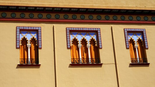 Cordoba architecture windows photo