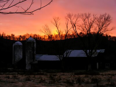 Rural barn outside