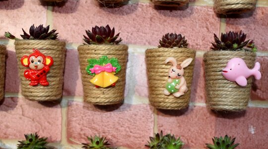Decoration flowerpot miniature
