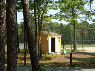 Man Working Shed photo