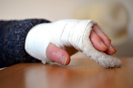 Finger hand people