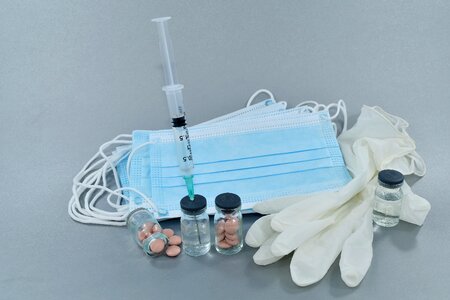 Cure gloves influenza photo