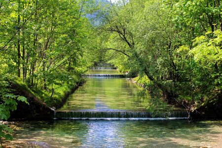 Waterfall bach water photo