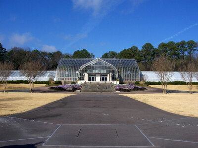 The Conservatory during winter in Birmingham, Alabama photo
