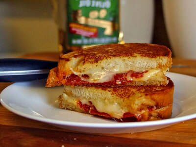 Cheese food grazing