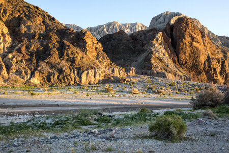 Scenic View of Afton Canyon in the Mojave Desert