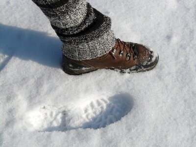 Winter reprint deep snow