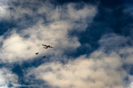 Fighters war sky