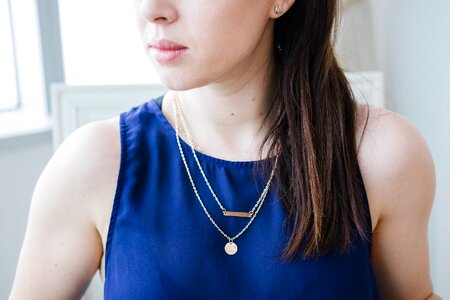 Women's Gold Necklace photo