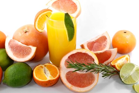 Citrus exotic fruit cocktail