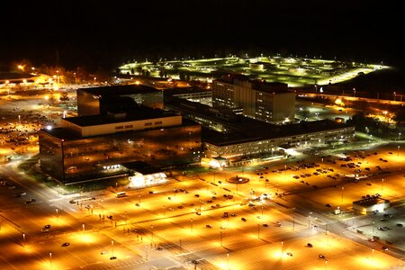 Aerial View National Security Agency - NSA Building photo