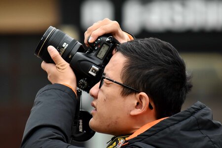 Photographer photojournalist professional photo