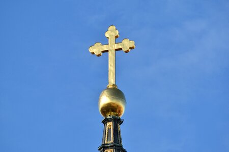 Christianity cross gold photo