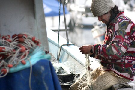 Boat sea fishing
