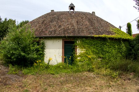Abandoned idyllic cottage