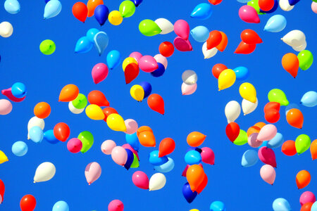 Summer Party Balloons photo