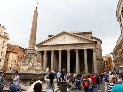 Rome roman pantheon architecture photo