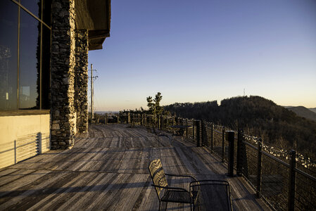 View from the Deck at Cheaha State Park